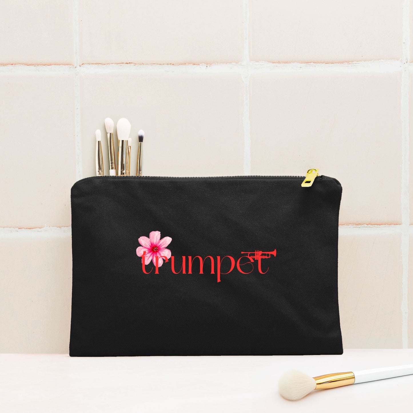 Women's "Trumpet" Cosmetic Bag