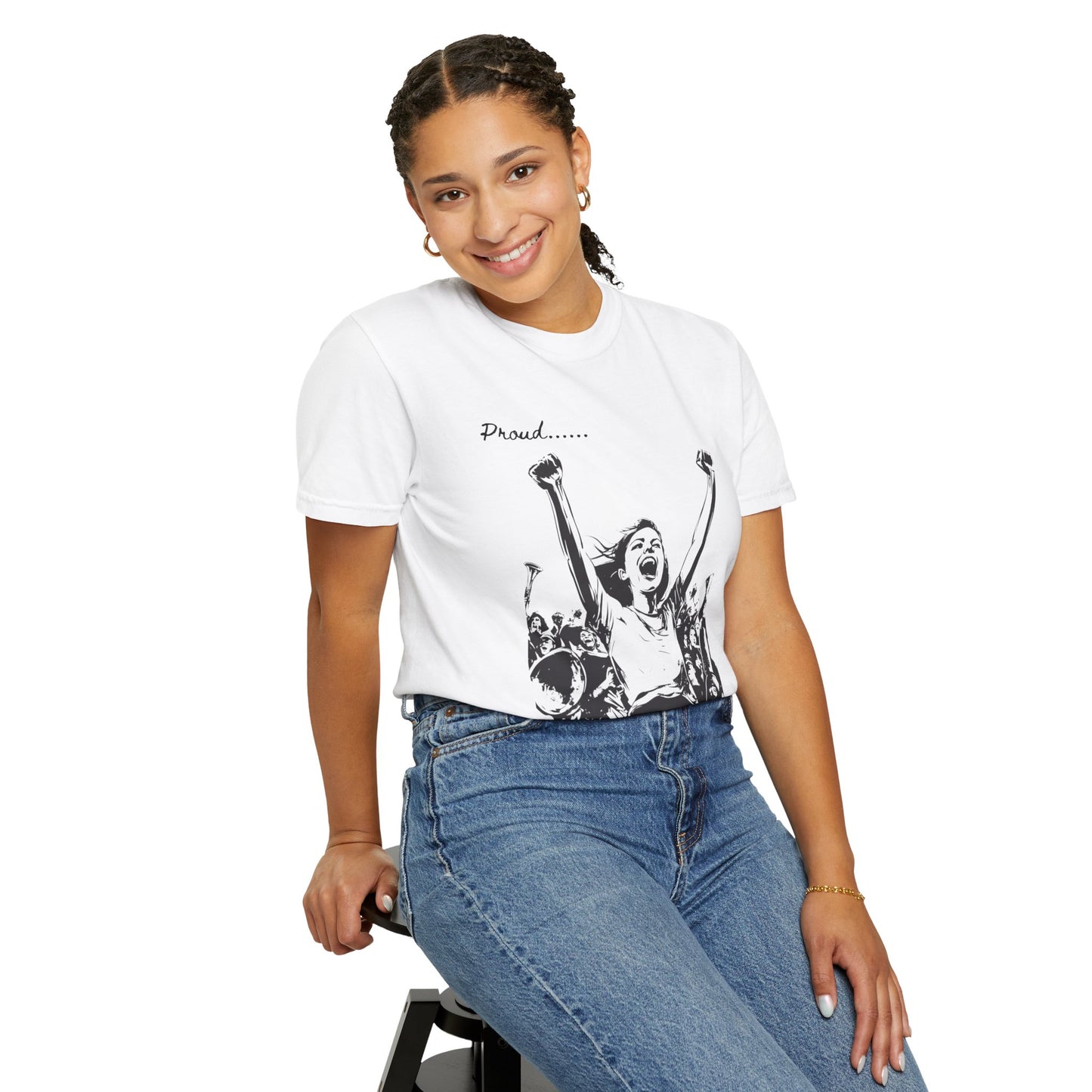 " Band Parent" Unisex Garment-Dyed T-shirt