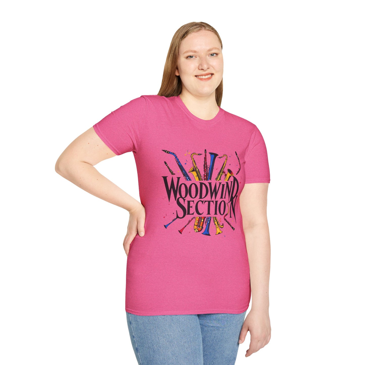 "Woodwind Section" Unisex Basic T-Shirt