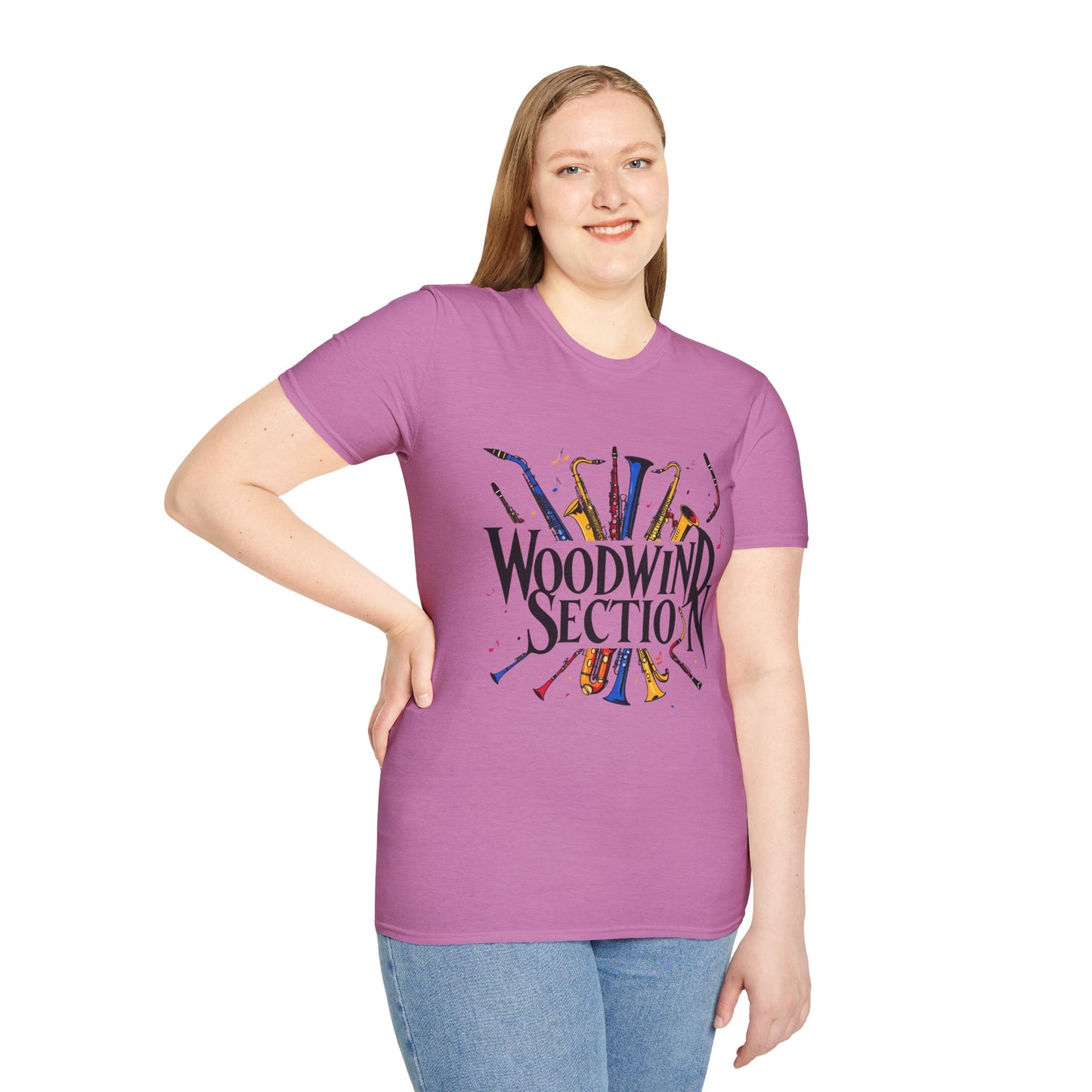 "Woodwind Section" Unisex Basic T-Shirt