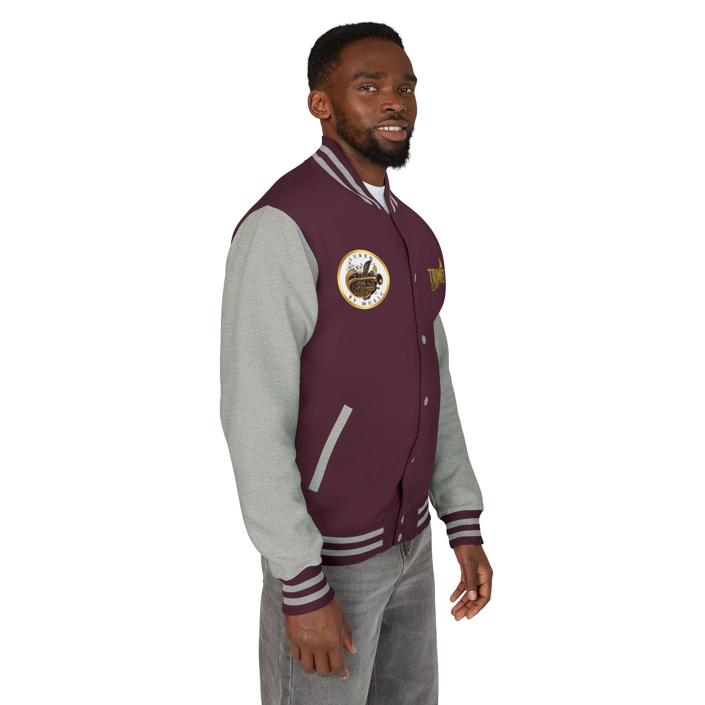 "Trumpet" Unisex Brass Band Letterman Jacket
