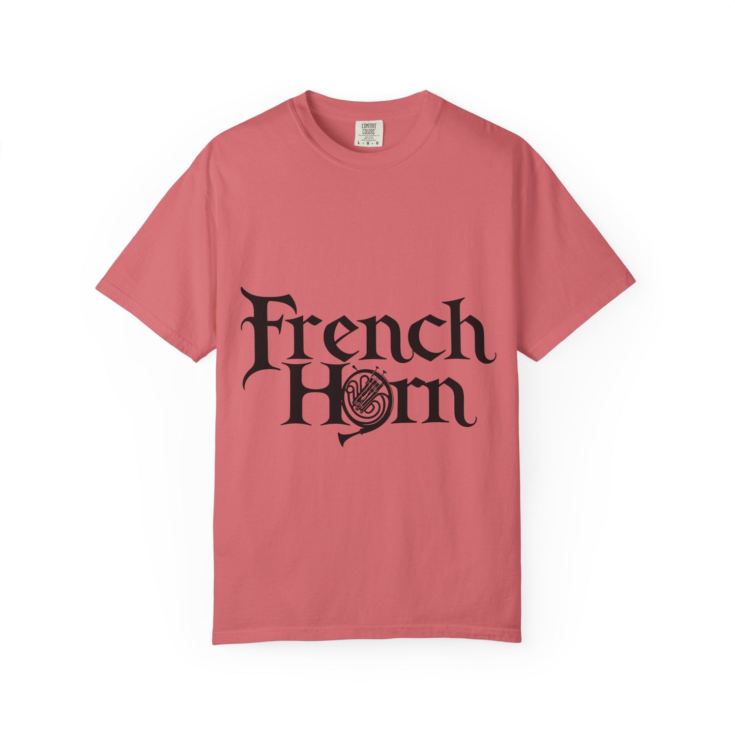 "French Horn" Unisex Garment-Dyed T-shirt