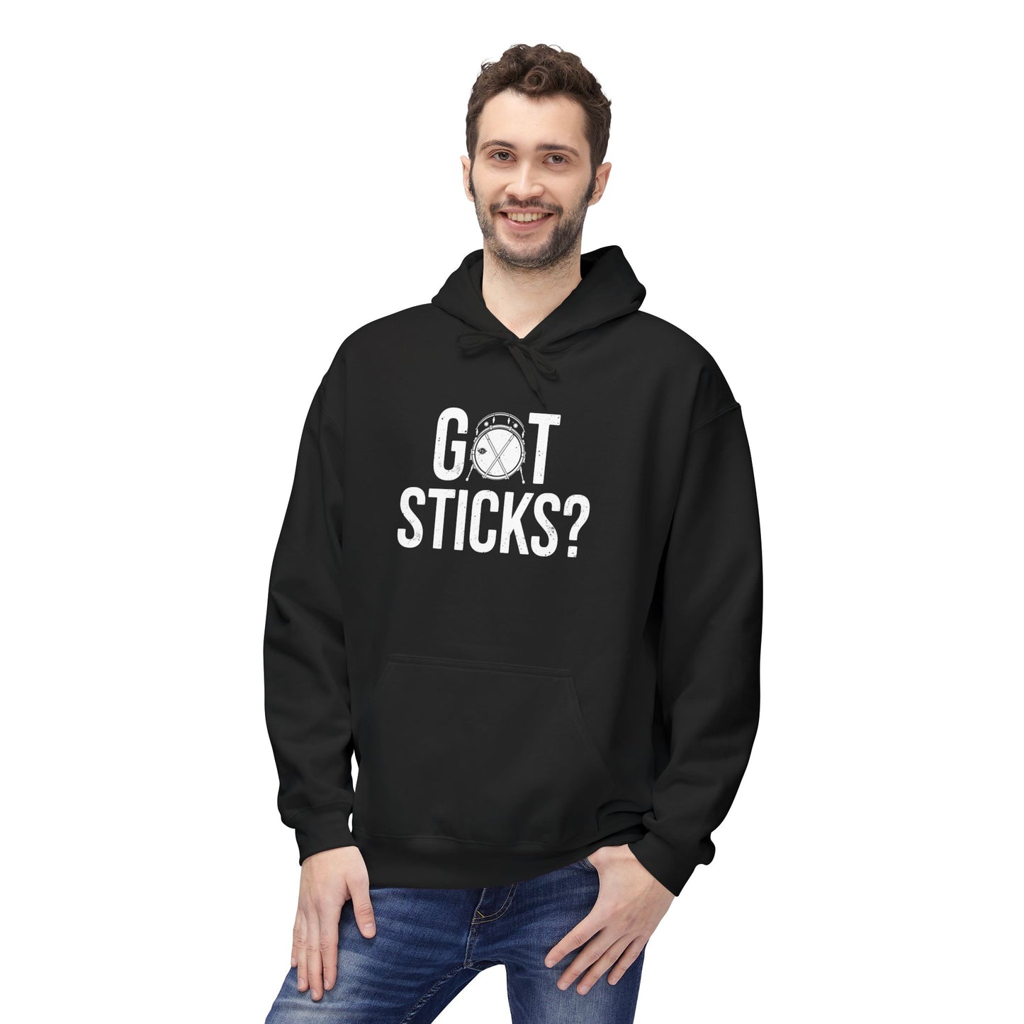 "Got Sticks?" Unisex Fleece Hoodie