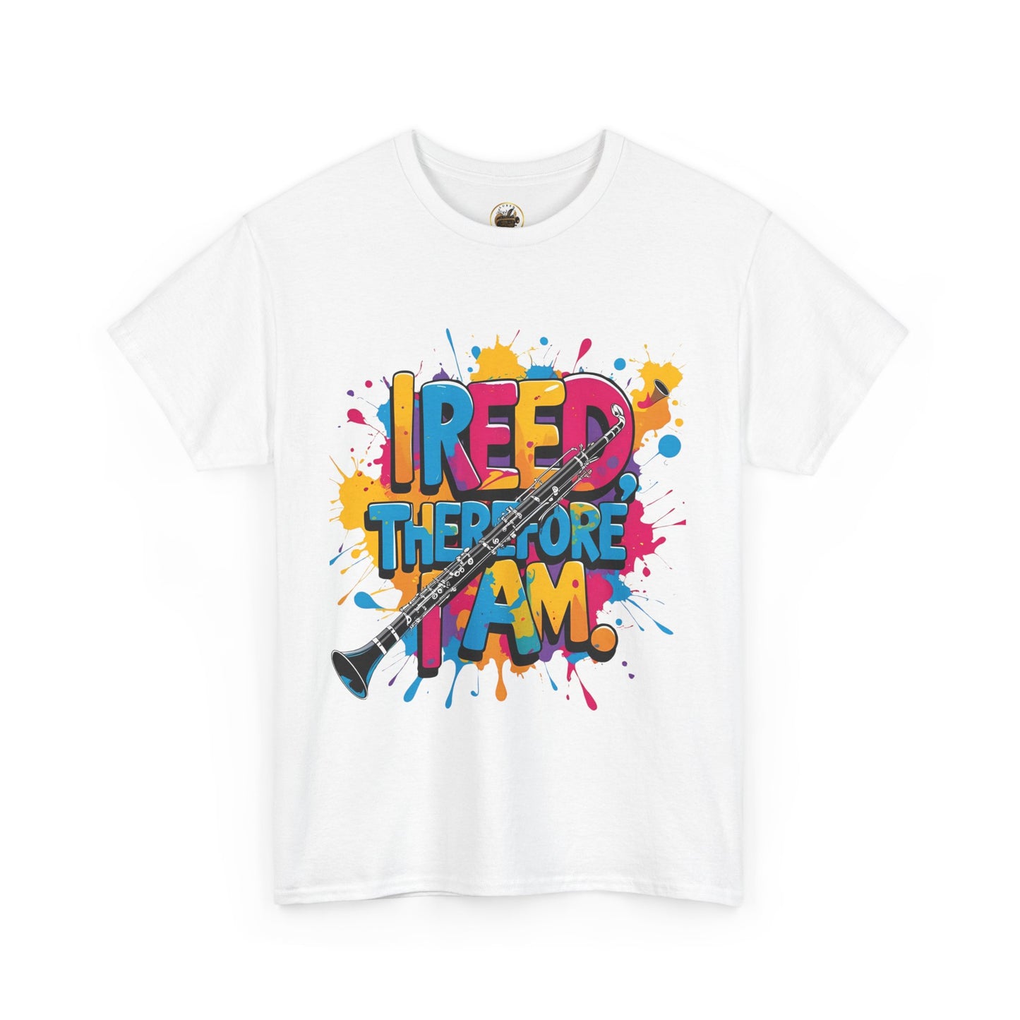 " Reed Therefore I Am" Colorful Unisex Cotton Tee