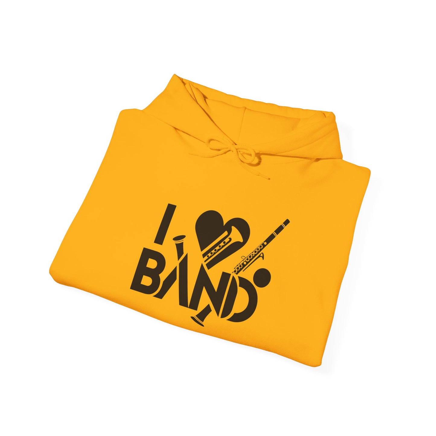 "I Love Band" Unisex Heavy-Blend Hoodie