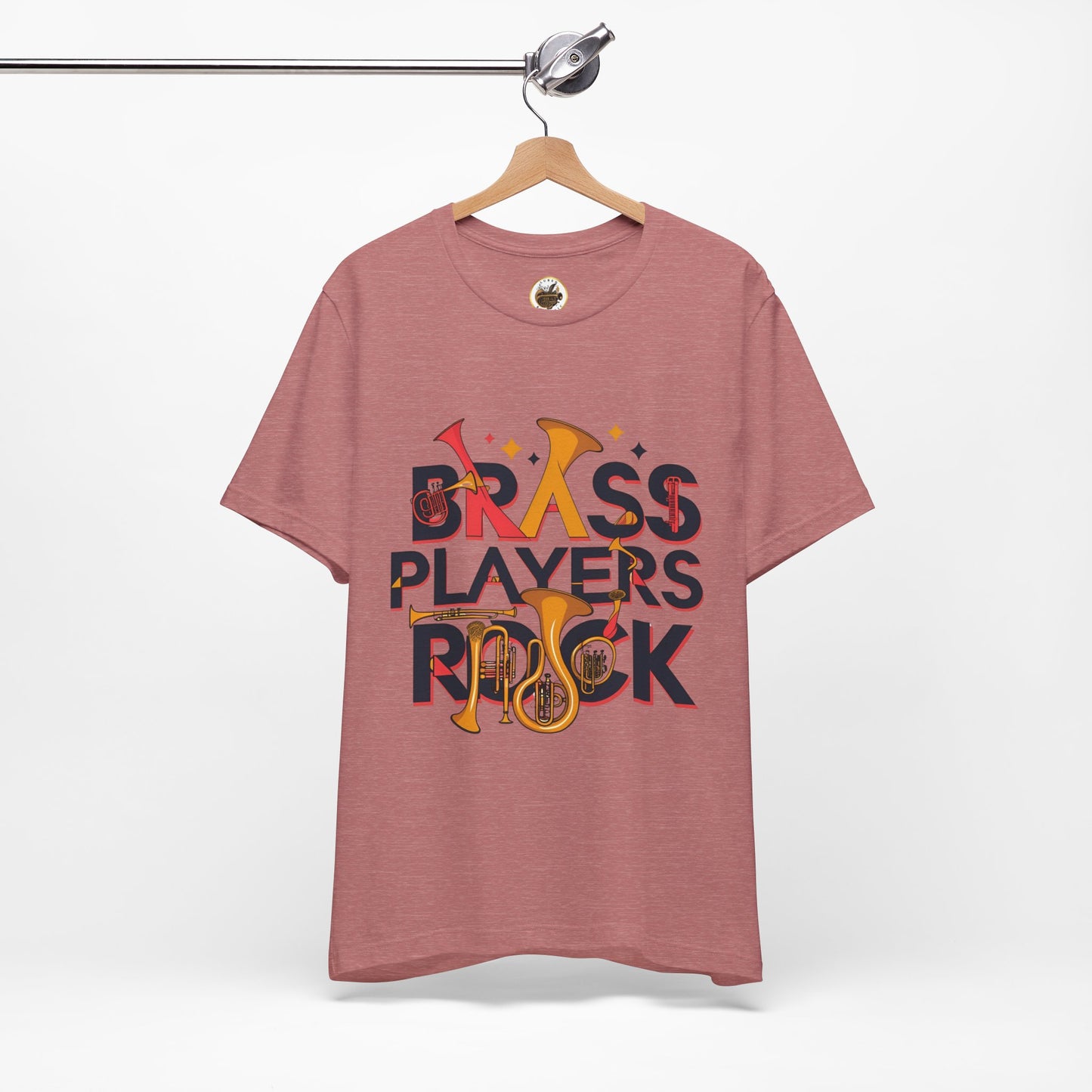 "Brass Players Rock" Unisex Band T-Shirt