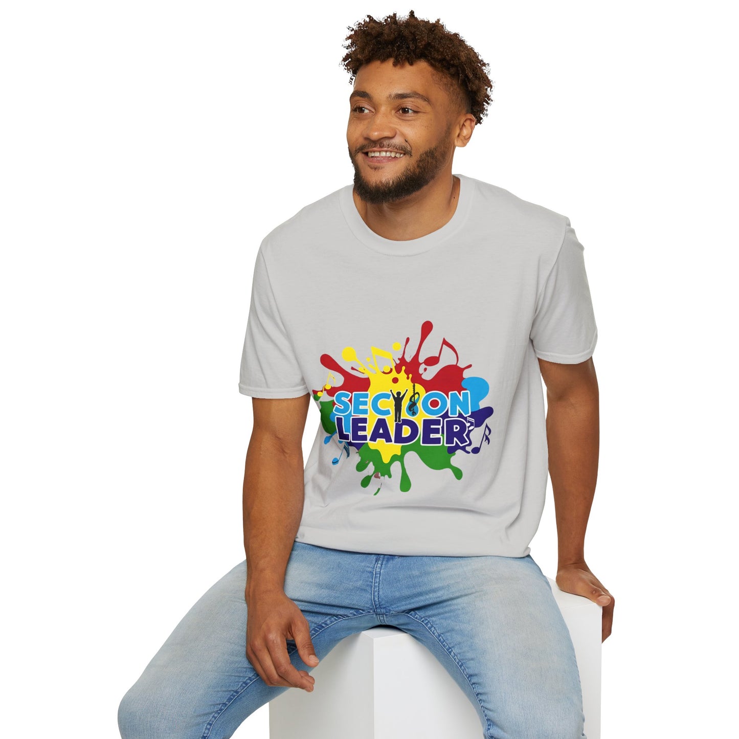 Splash Paint "Section Leader" Unisex Soft-style T-Shirt