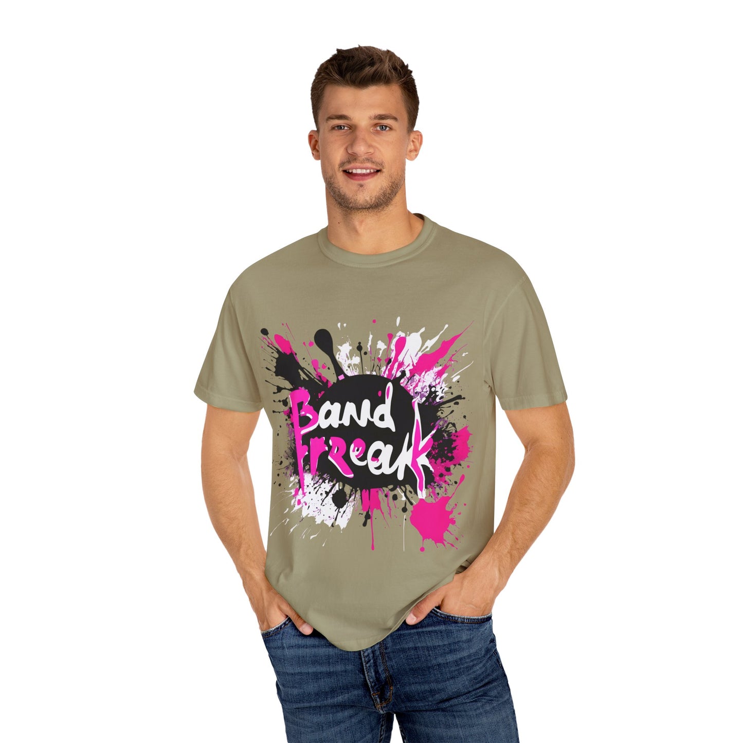 "Band Freak" Unisex Garment-Dyed T-shirt