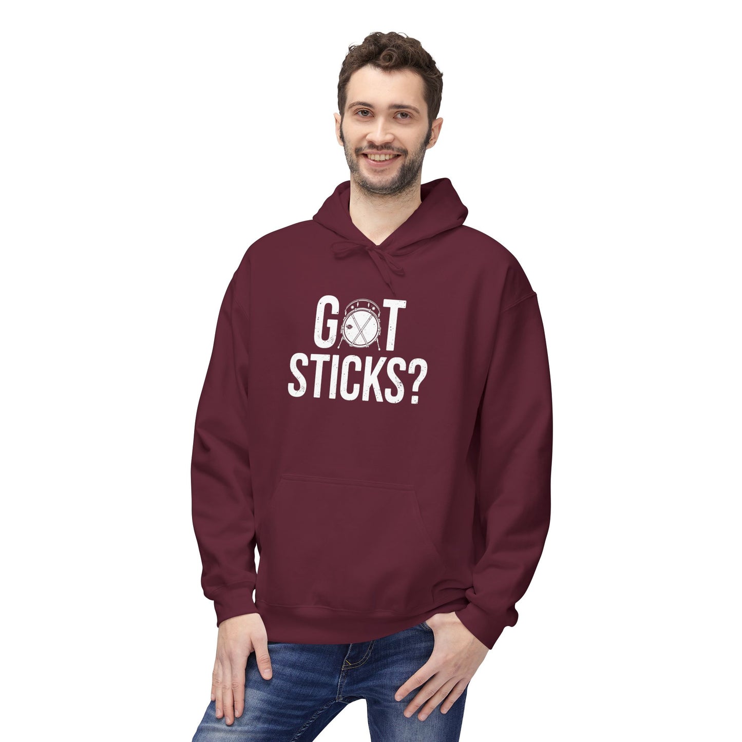 "Got Sticks?" Unisex Fleece Hoodie