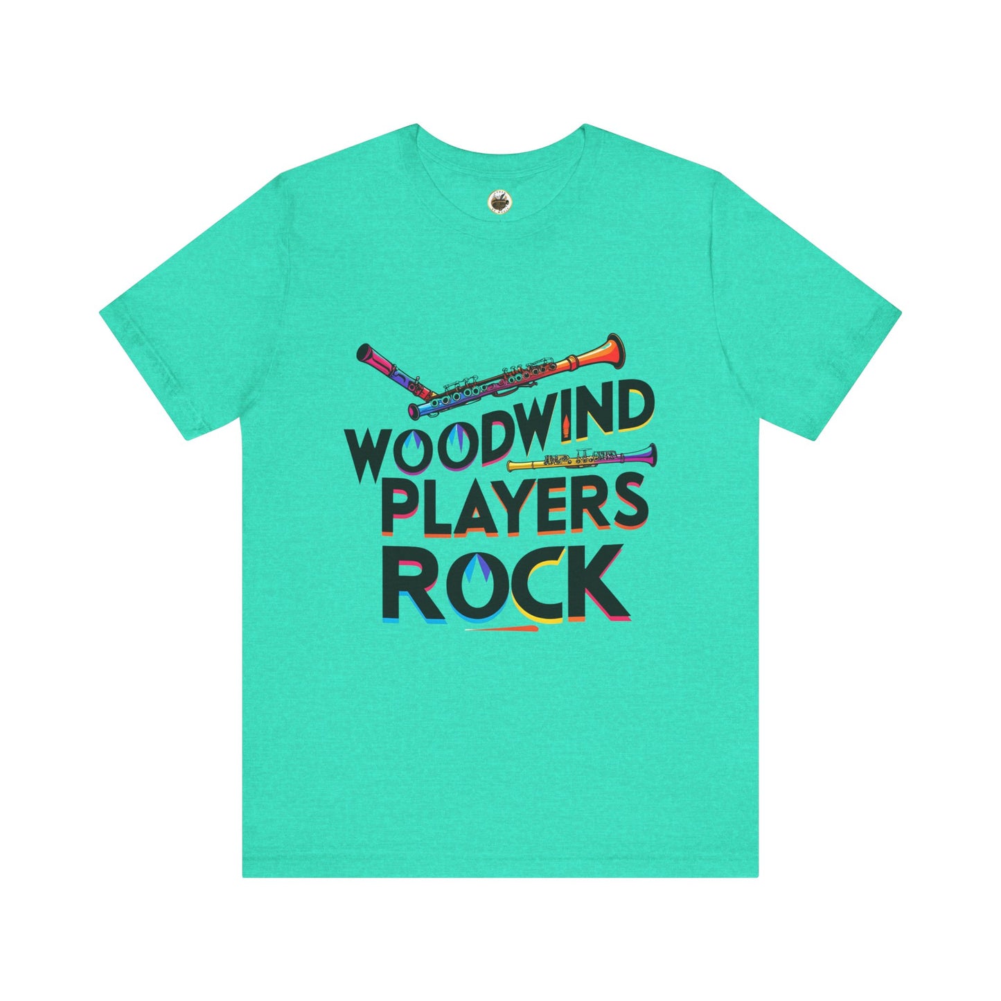 "Woodwind Players Rock" Unisex Short Sleeve T-Shirt