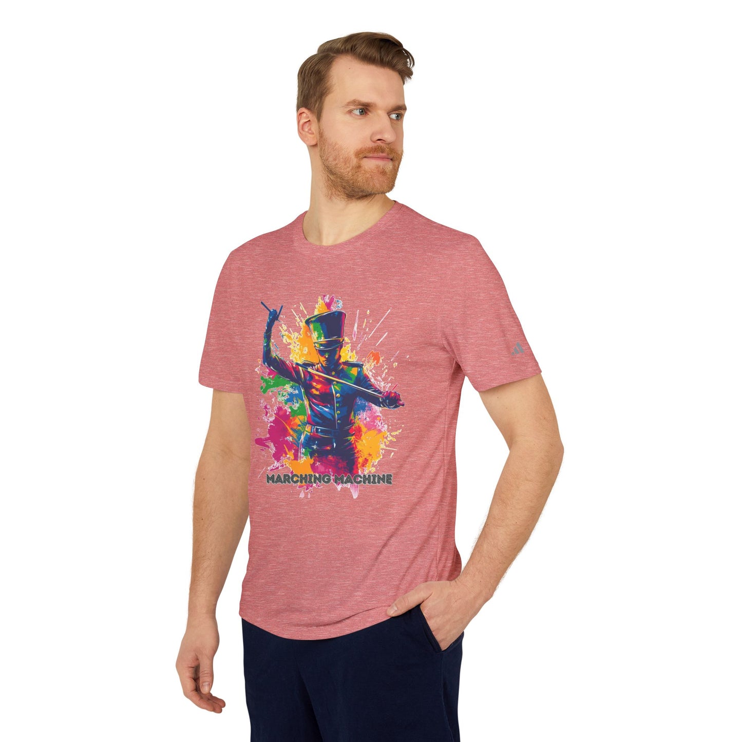 "Marching Machine" Adidas Unisex Sport T-shirt