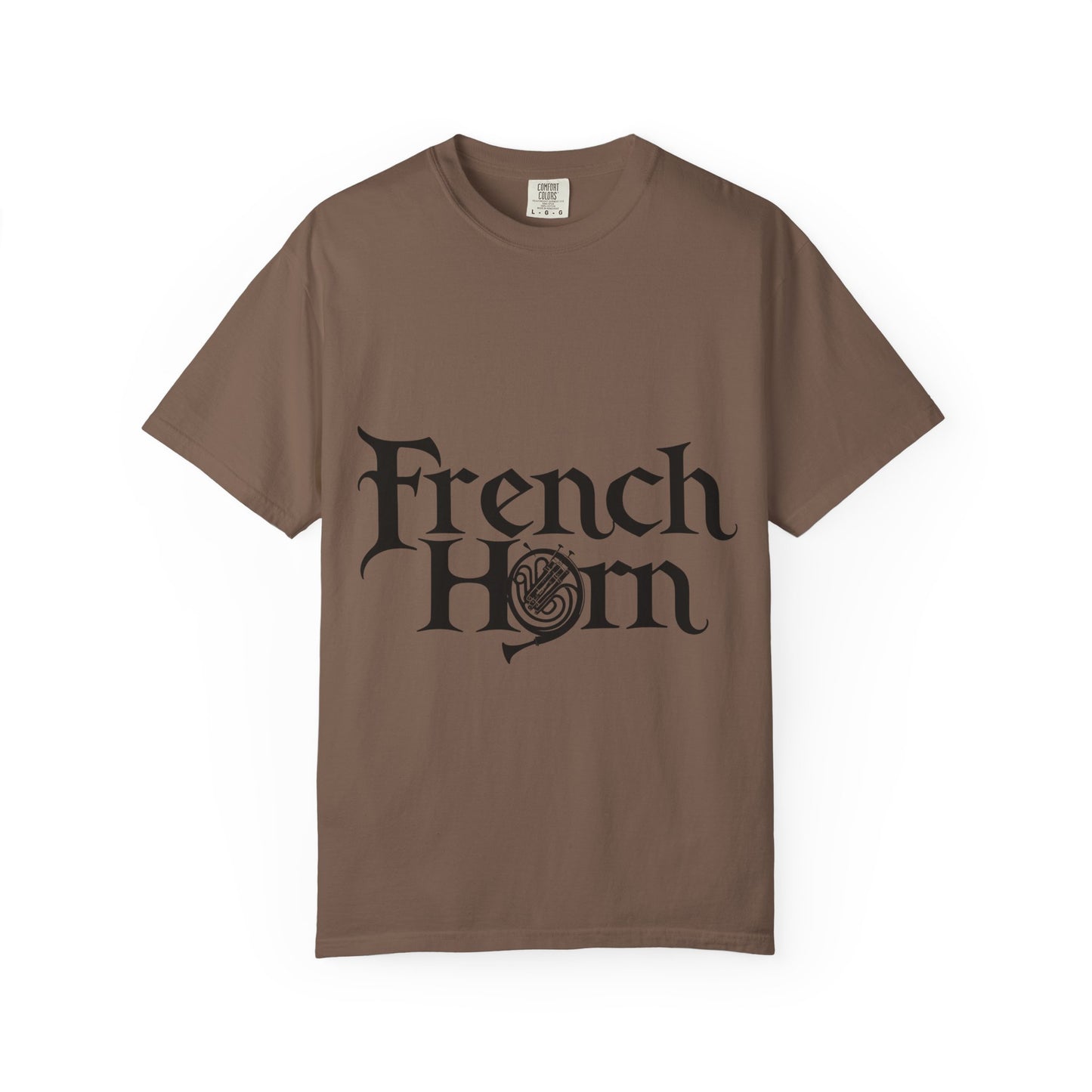 "French Horn" Unisex Garment-Dyed T-shirt
