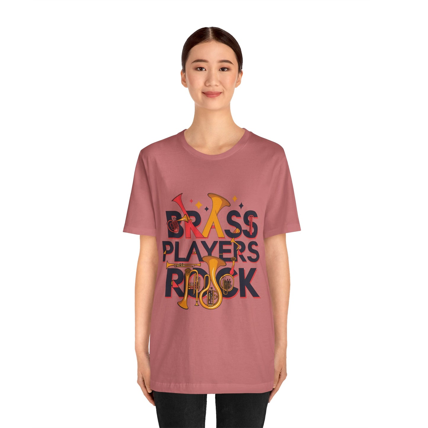 "Brass Players Rock" Unisex Band T-Shirt