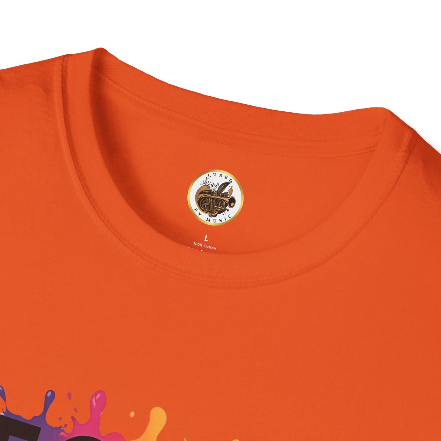 Splash Paint "Section Leader" Unisex Soft-style T-Shirt