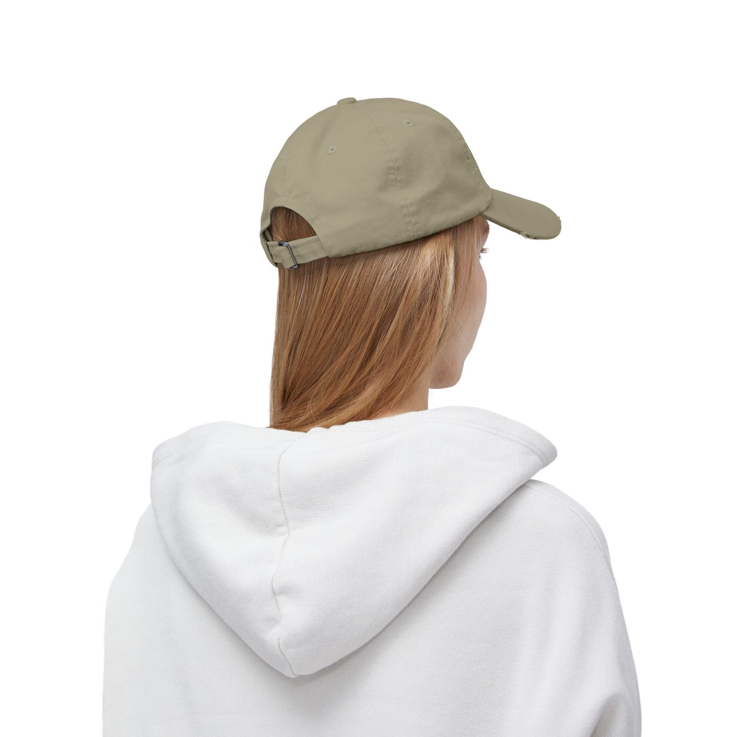 Unisex Distressed Trombone Cap