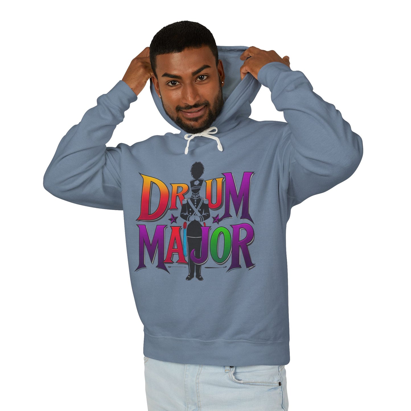 Vibrant "Drum Major" Sweatshirt - Unisex Lightweight Hoodie