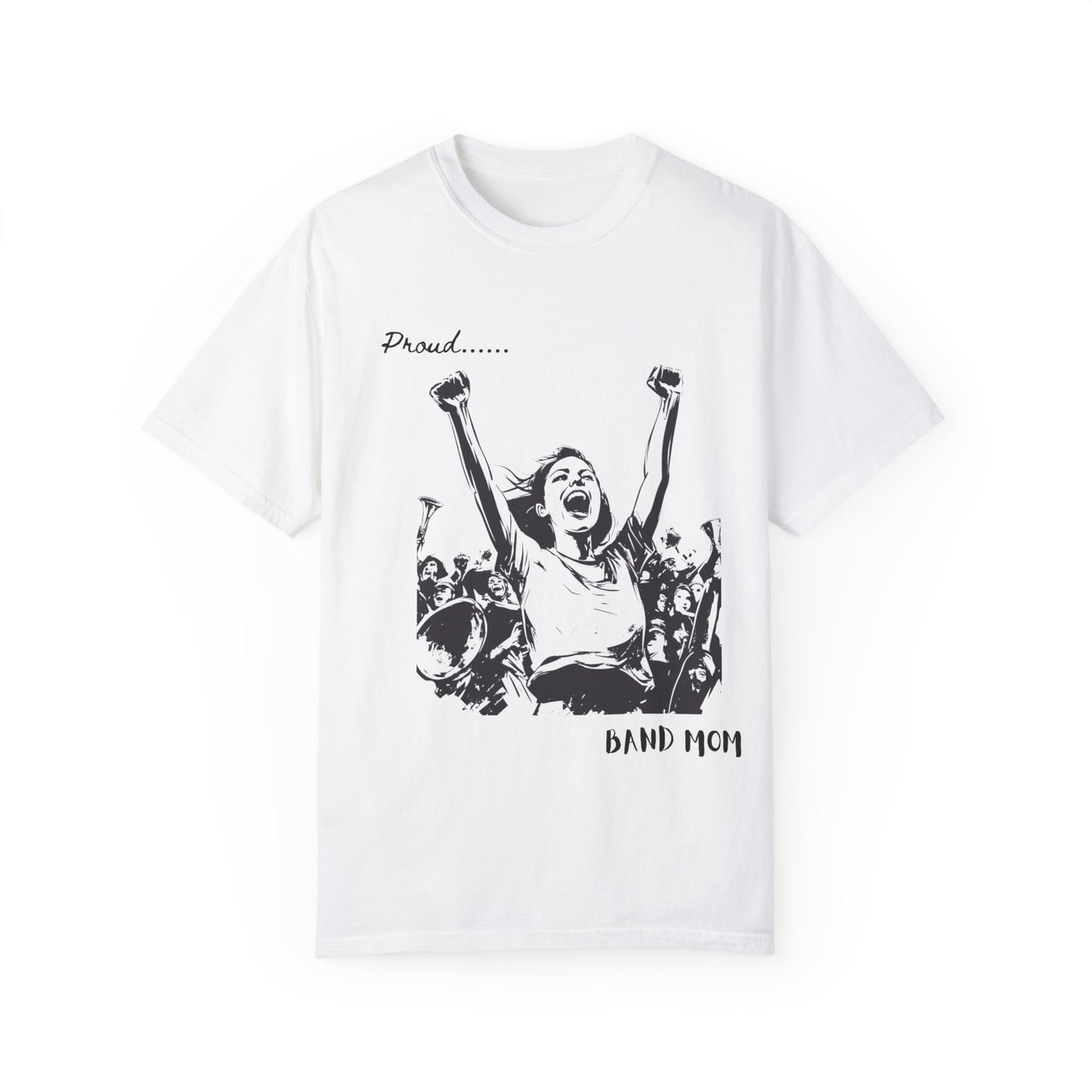 " Band Parent" Unisex Garment-Dyed T-shirt