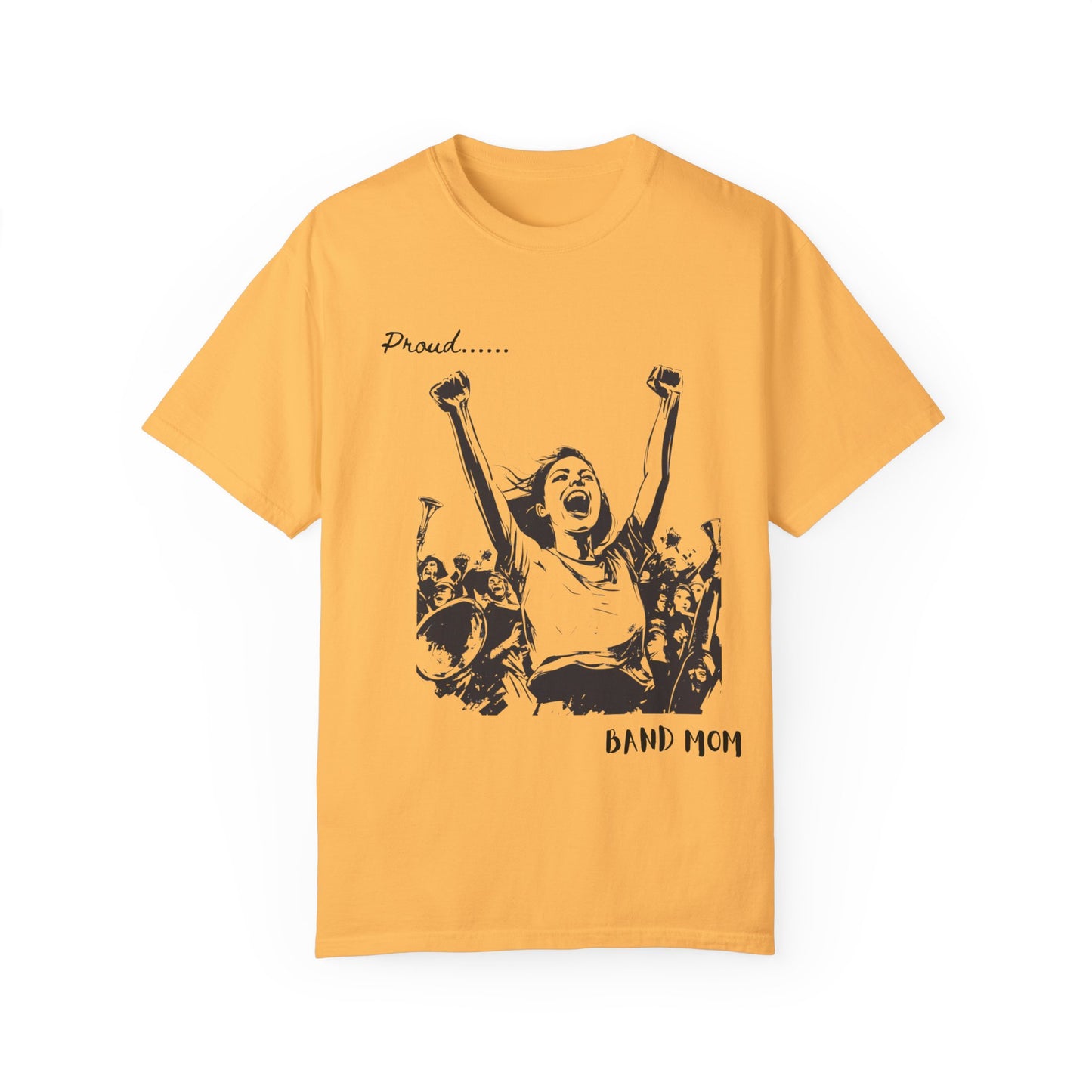 " Band Parent" Unisex Garment-Dyed T-shirt