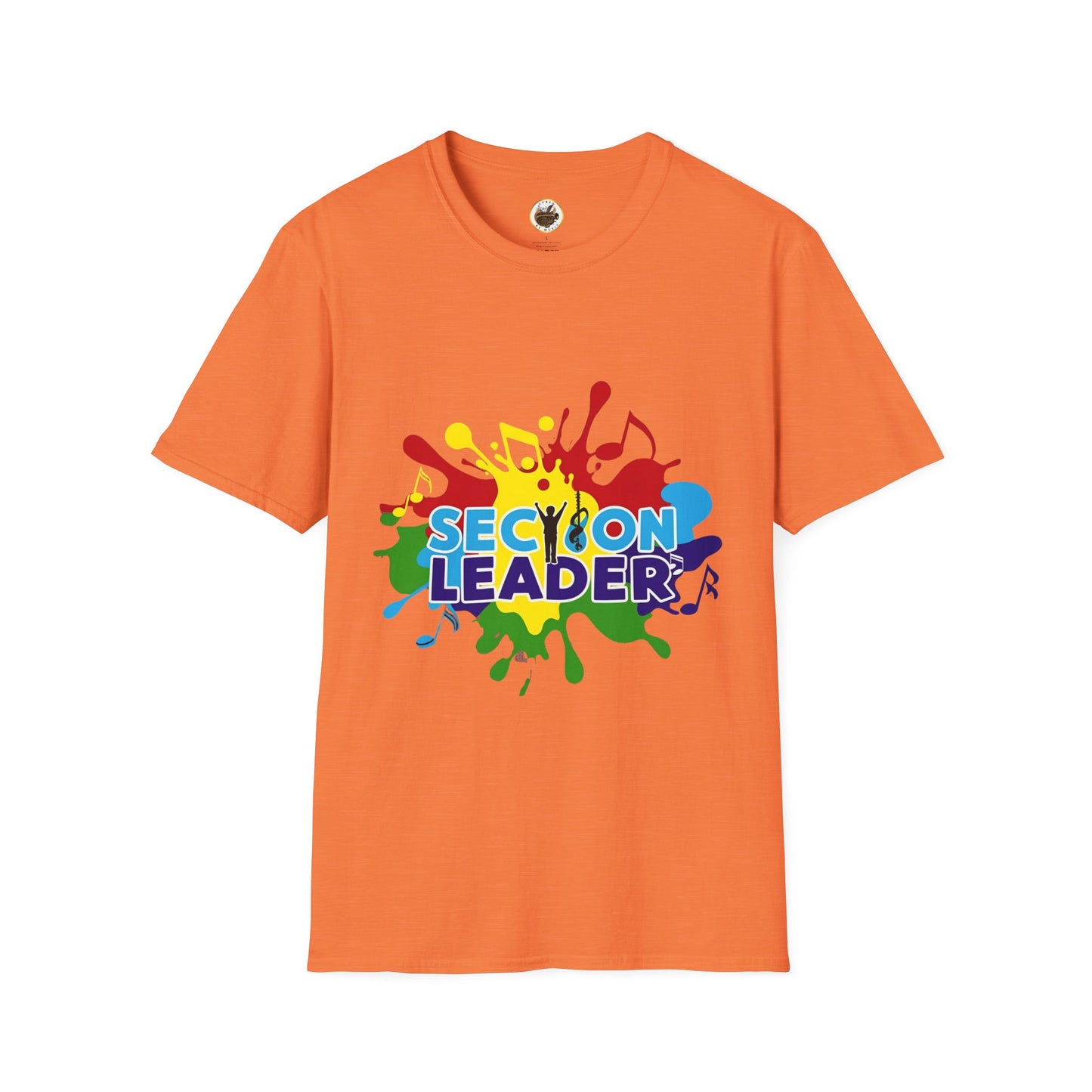 Splash Paint "Section Leader" Unisex Soft-style T-Shirt