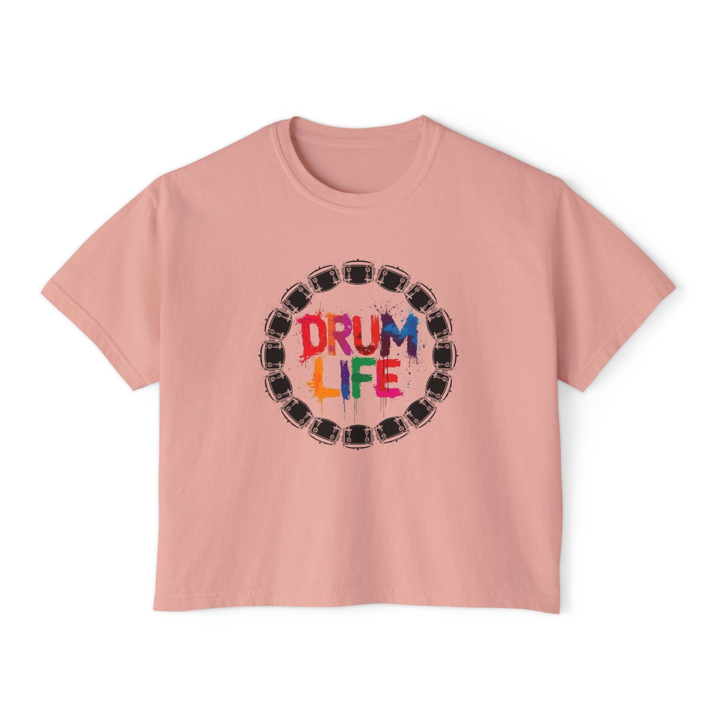 "Drum Life" Women's Boxy Tee