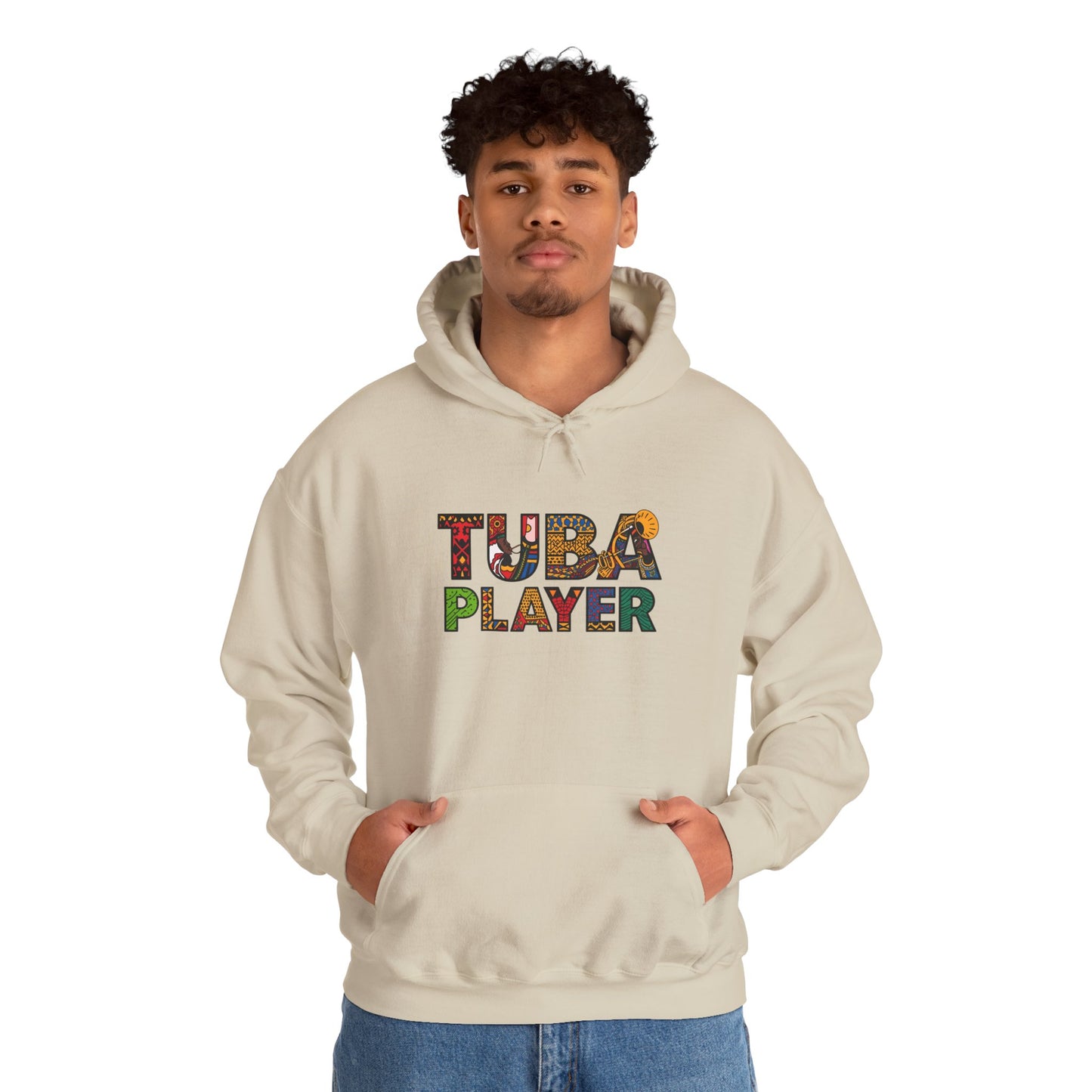 "Tuba Player" Unisex Heavy Blend Hoodie