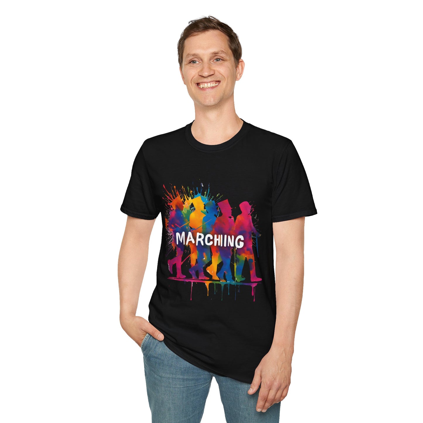 "Marching" Unisex Soft-style T-Shirt