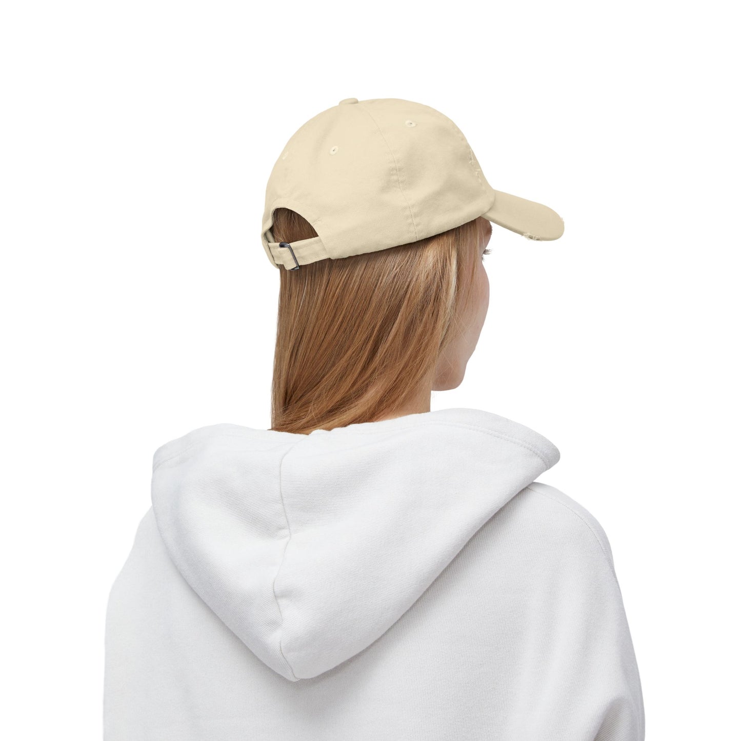 Unisex "Trumpet" Distressed Cap