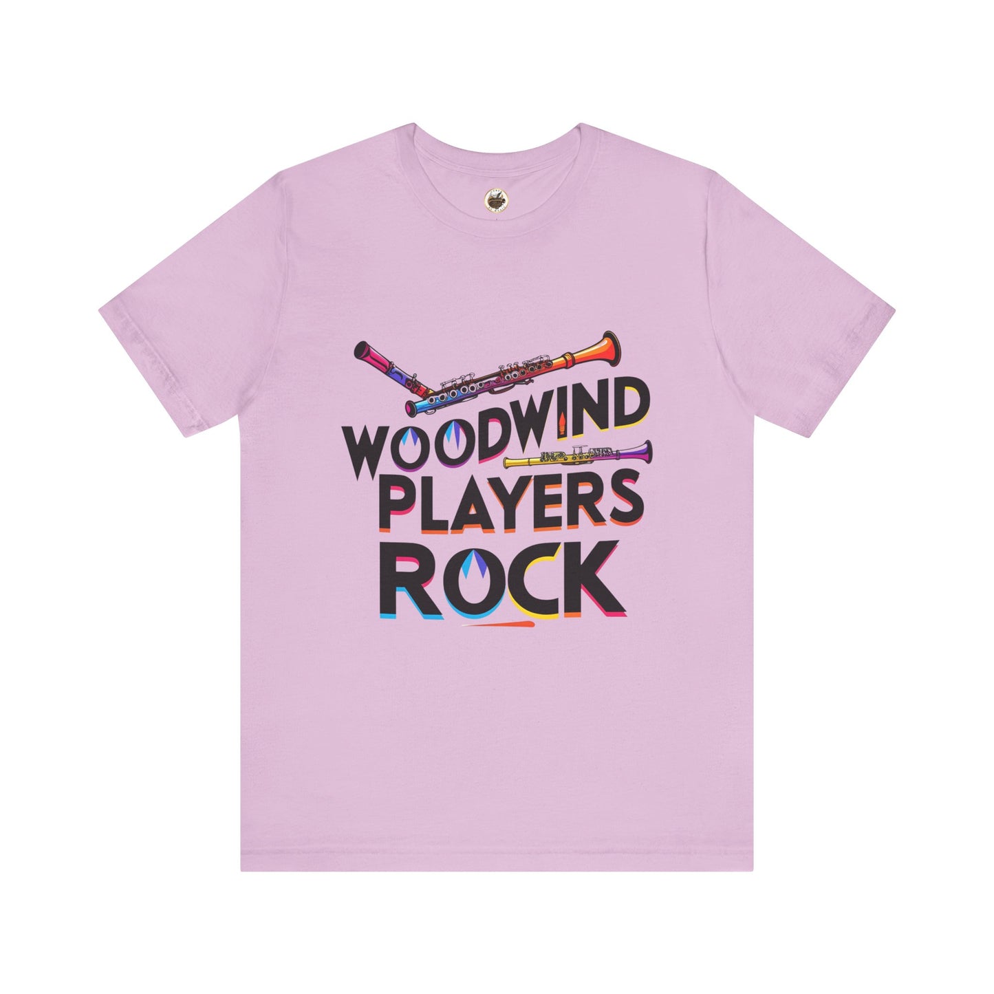 "Woodwind Players Rock" Unisex Short Sleeve T-Shirt