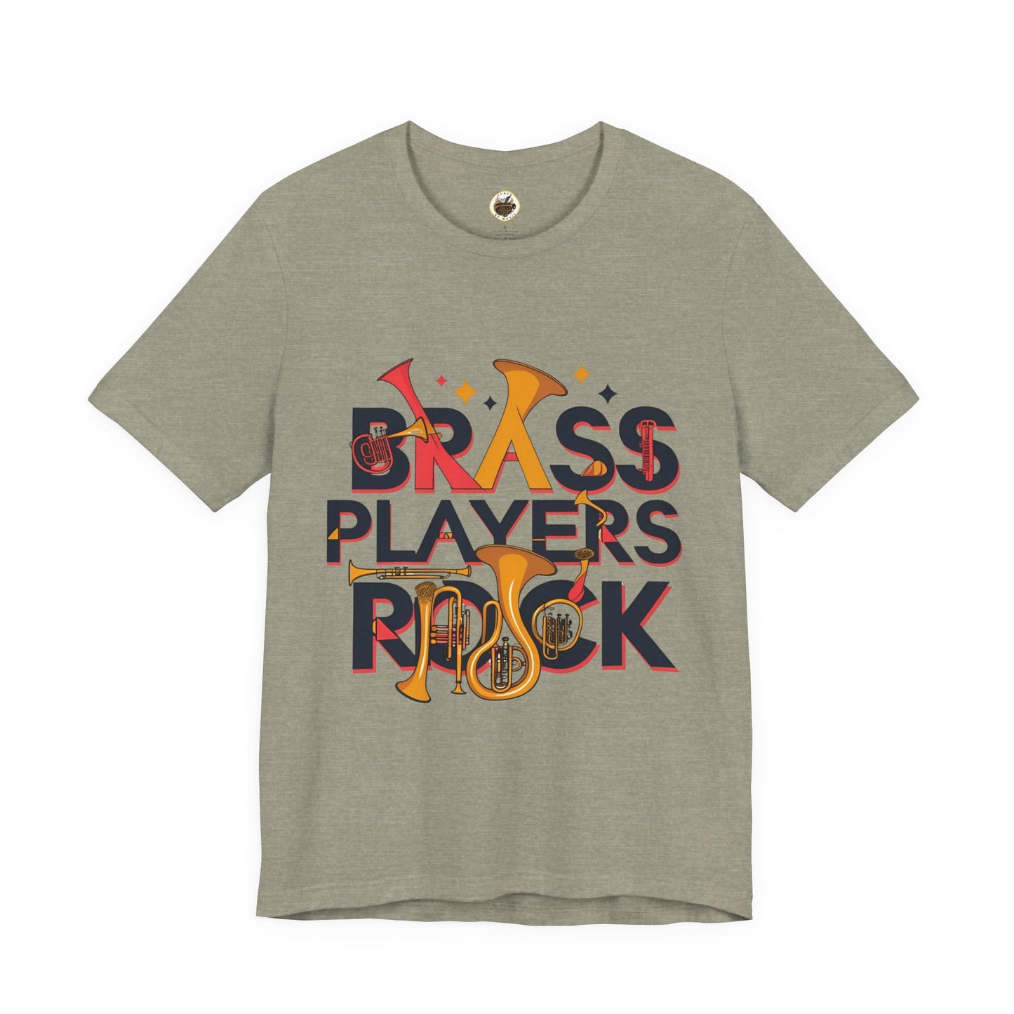 "Brass Players Rock" Unisex Band T-Shirt
