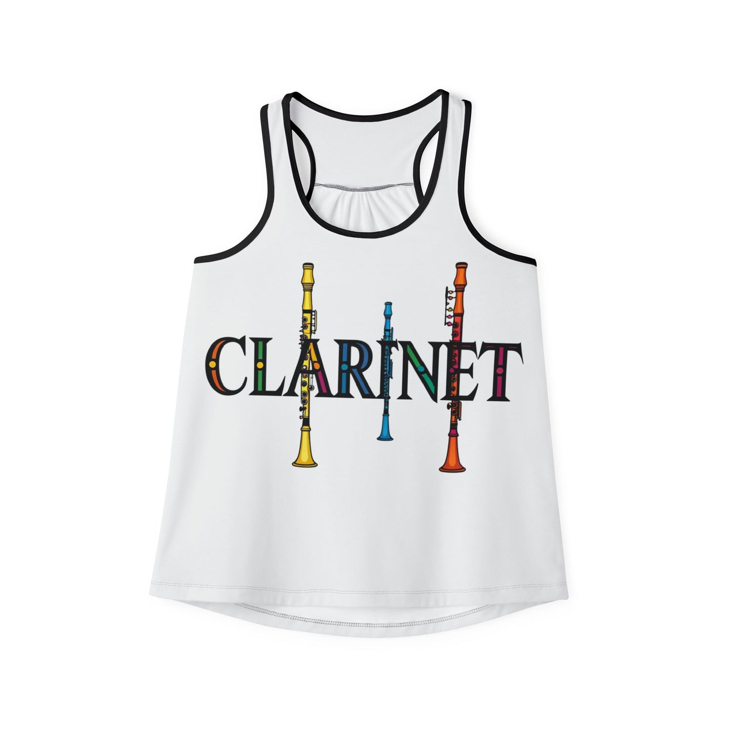 Colorful "Clarinet" Women's Tank Top