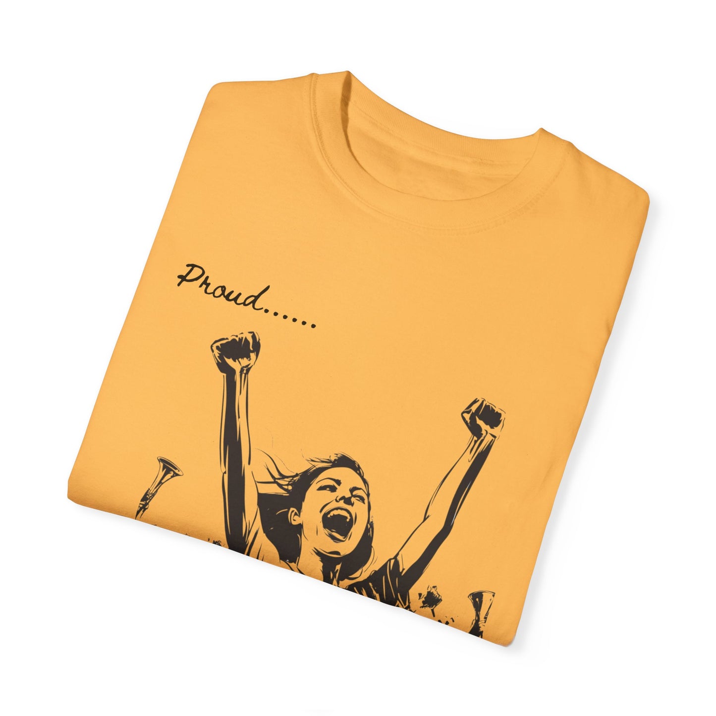 " Band Parent" Unisex Garment-Dyed T-shirt