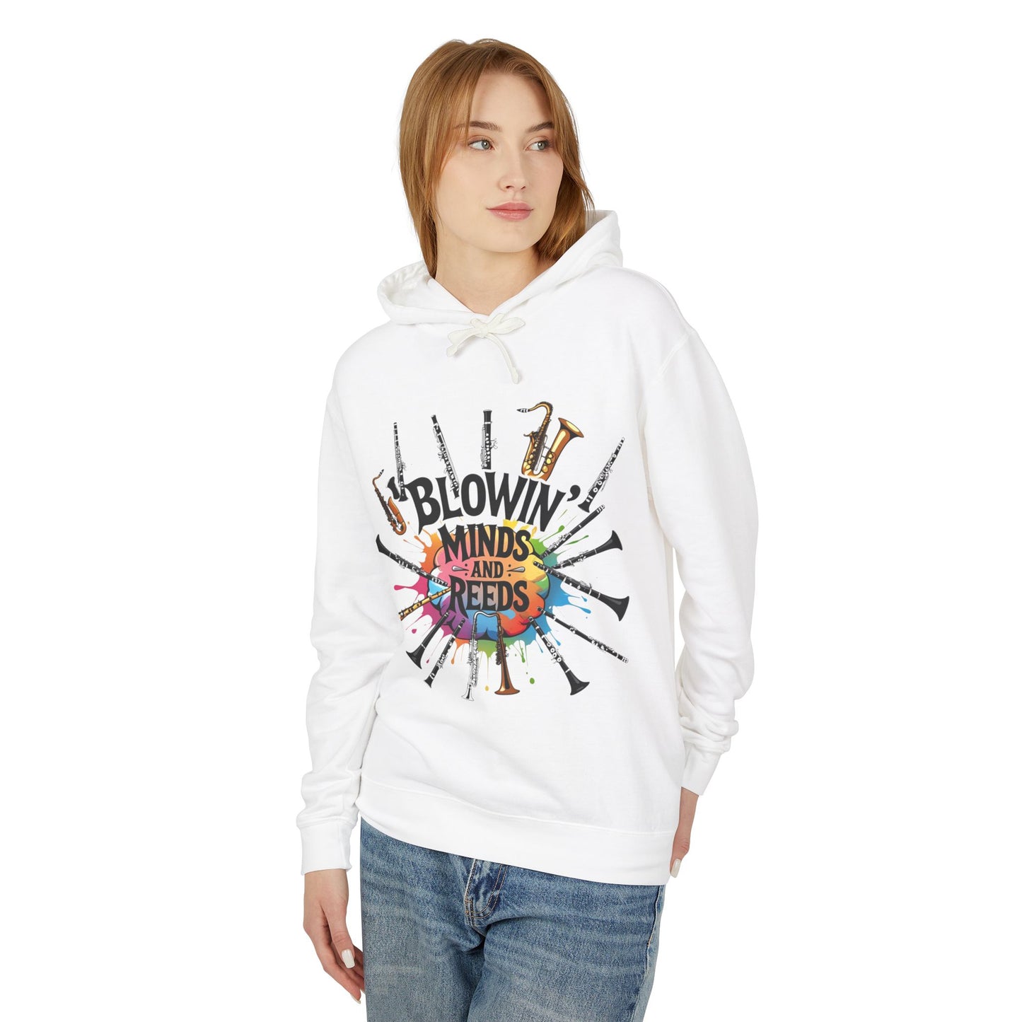 "Blowin' Minds" Unisex Lightweight Hoodie