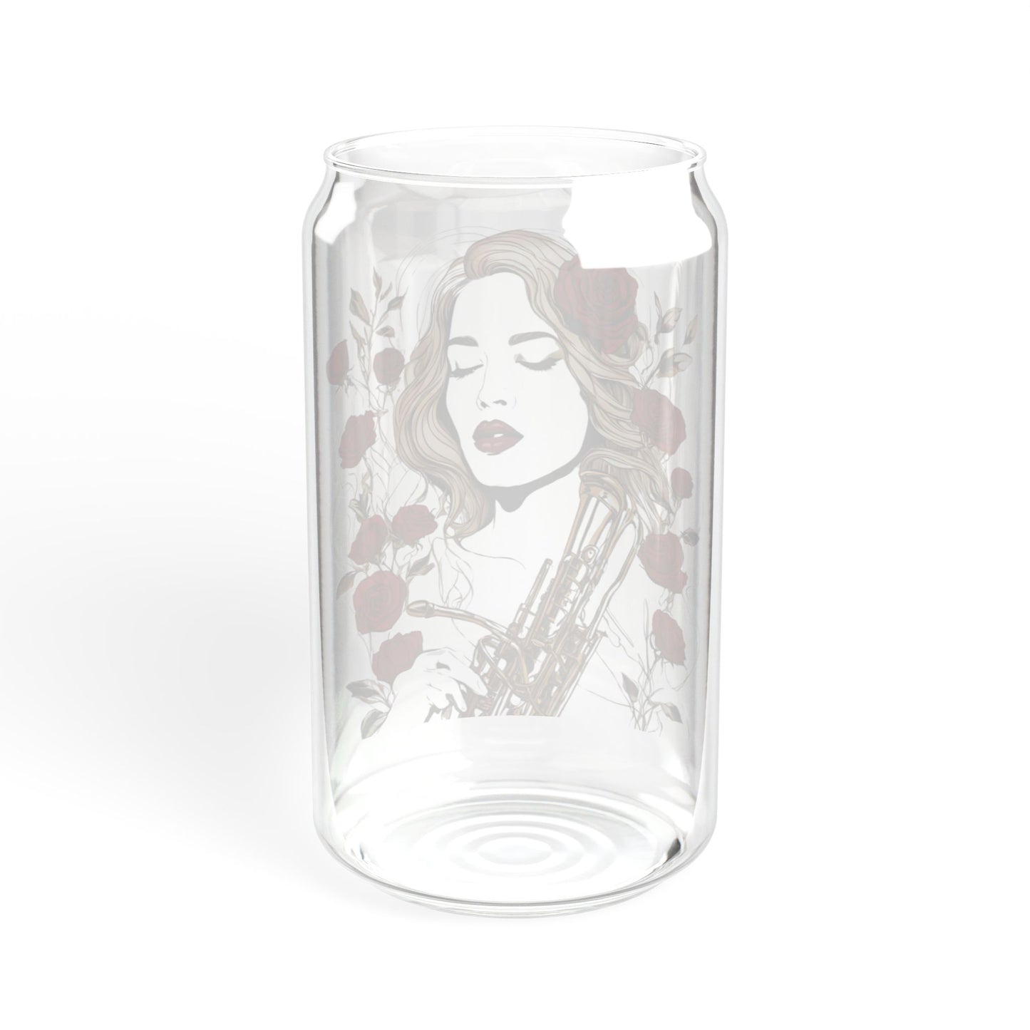 "Ladies Of Brass" Sipper Glass, 16 oz.