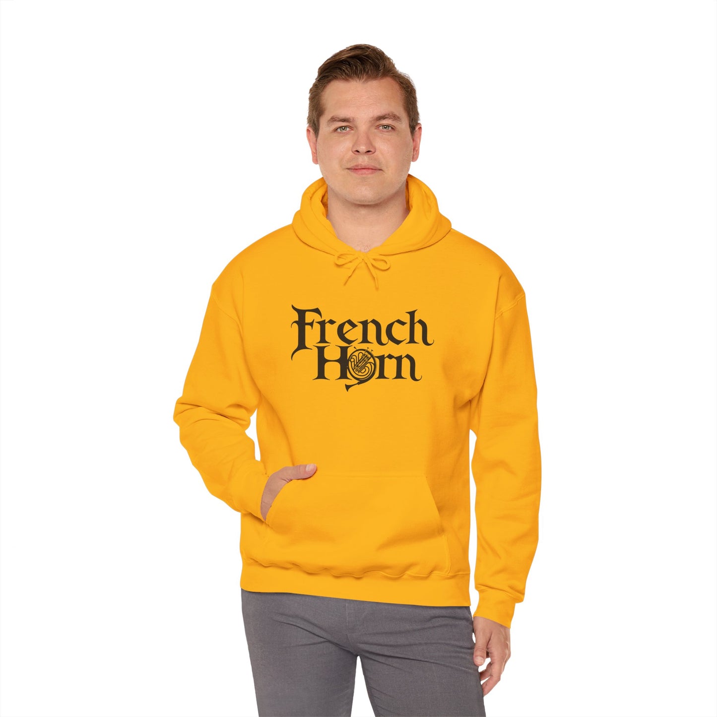 Hooded "French Horn" Sweatshirt