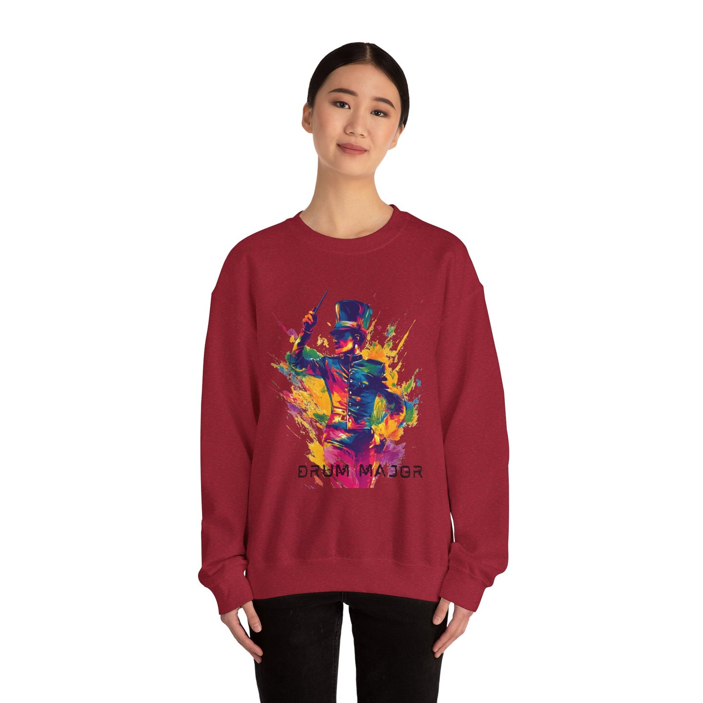 "Drum Major" Unisex Heavy Blend™ Crew Neck Sweatshirt