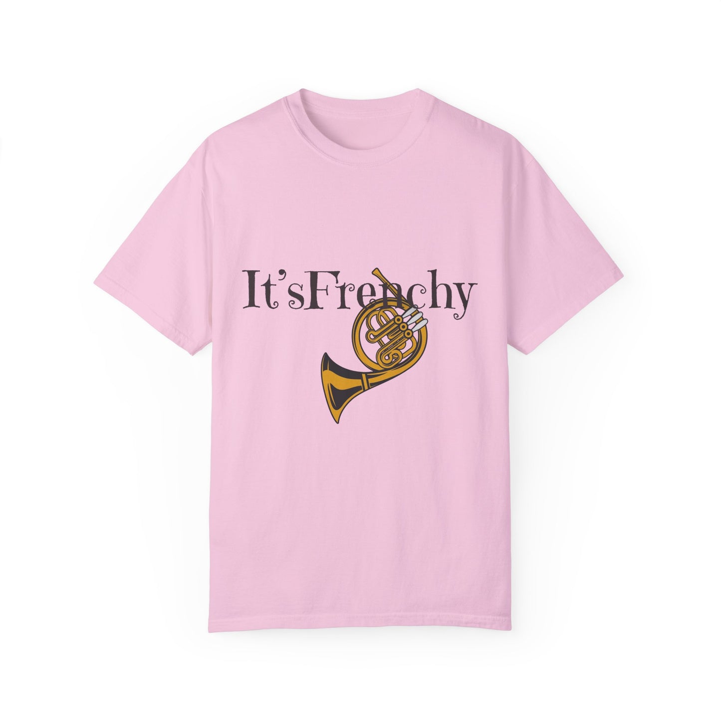 "French Horn" Unisex Garment-Dyed T-shirt