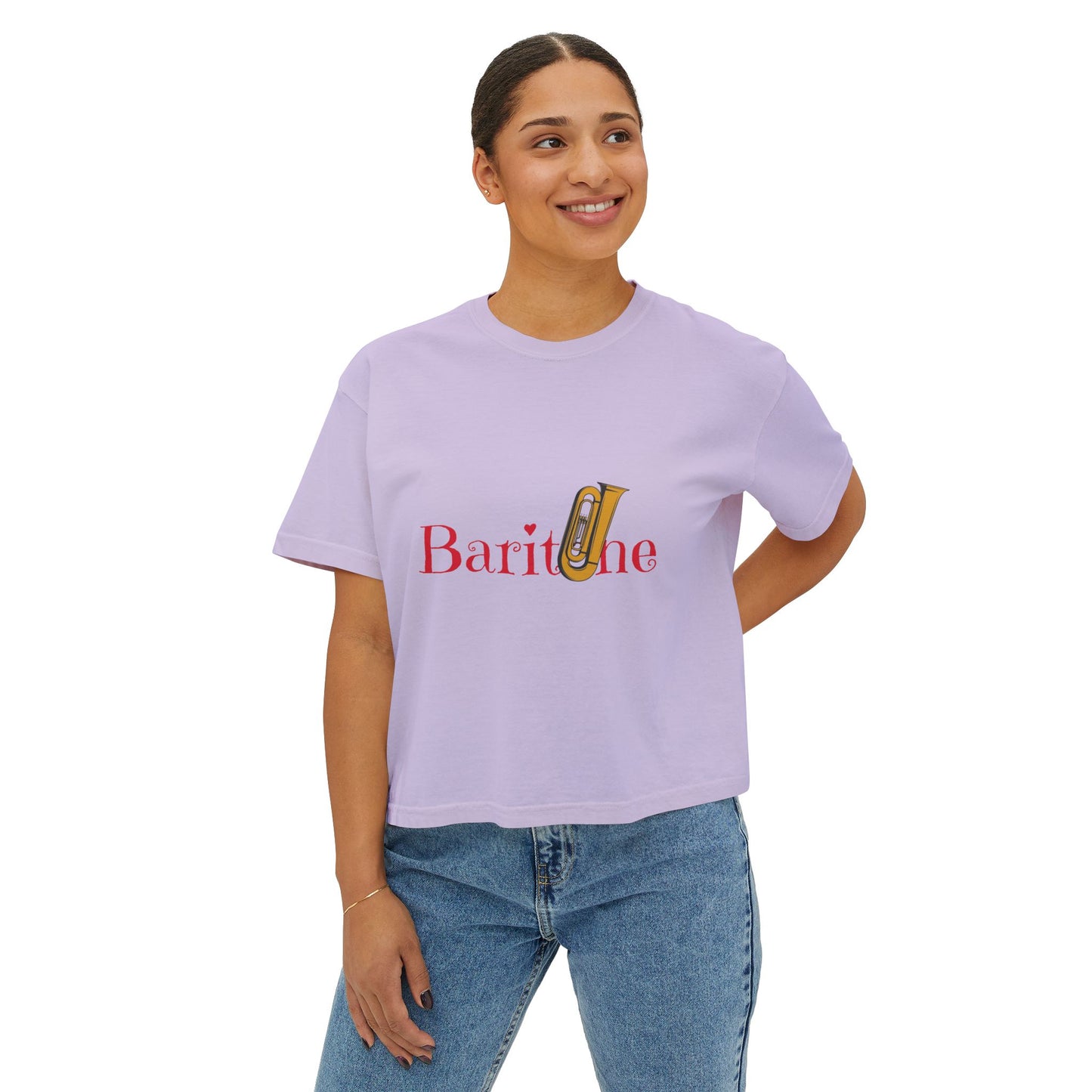 Women's " Baritone" Boxy Tee