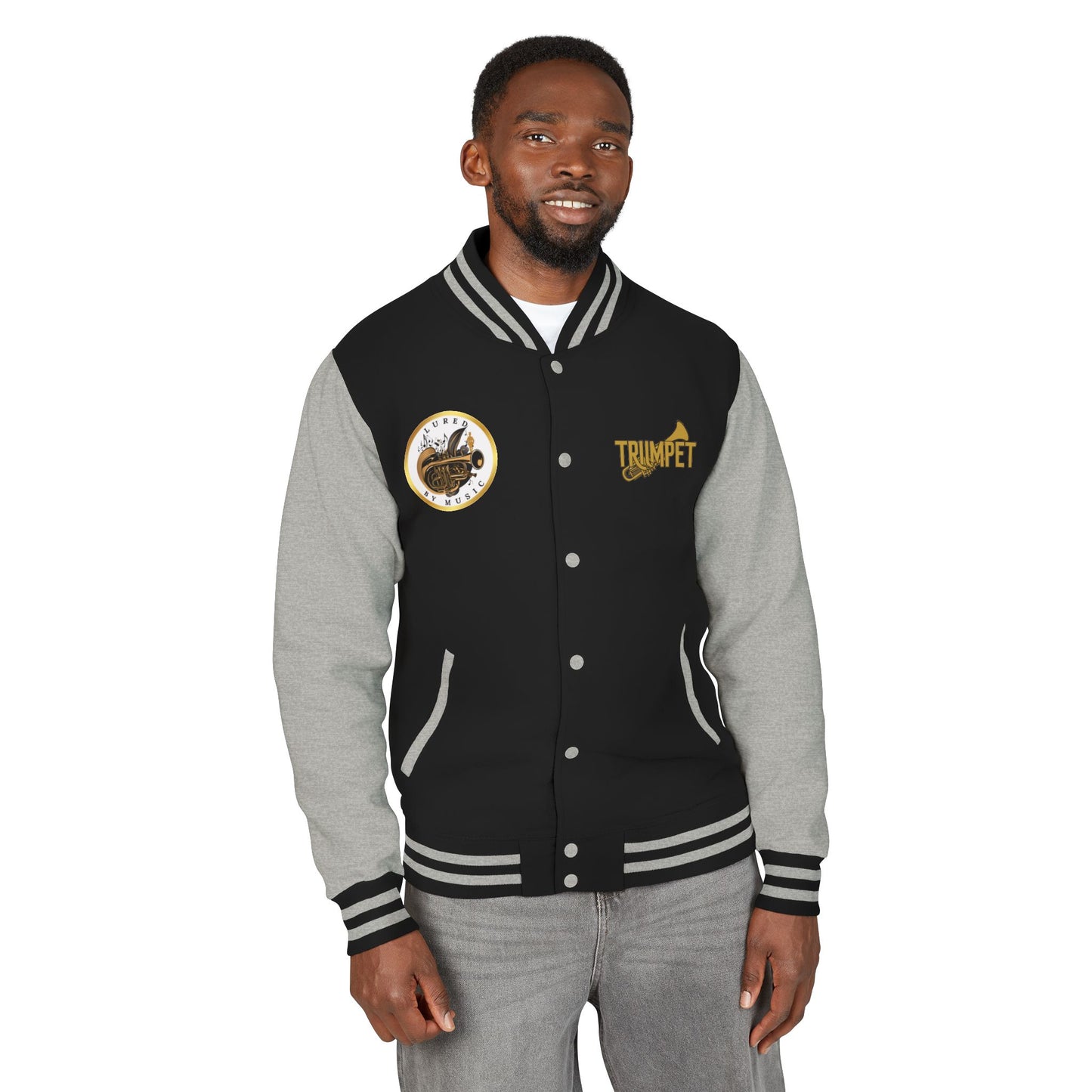 "Trumpet" Unisex Brass Band Letterman Jacket