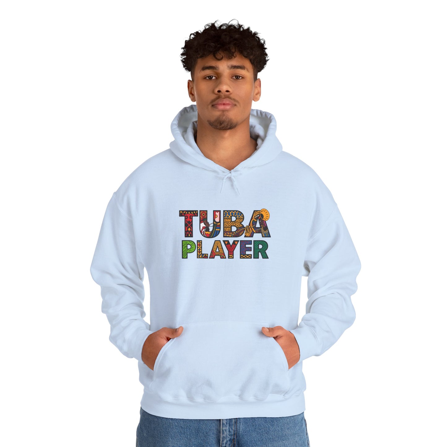 "Tuba Player" Unisex Heavy Blend Hoodie