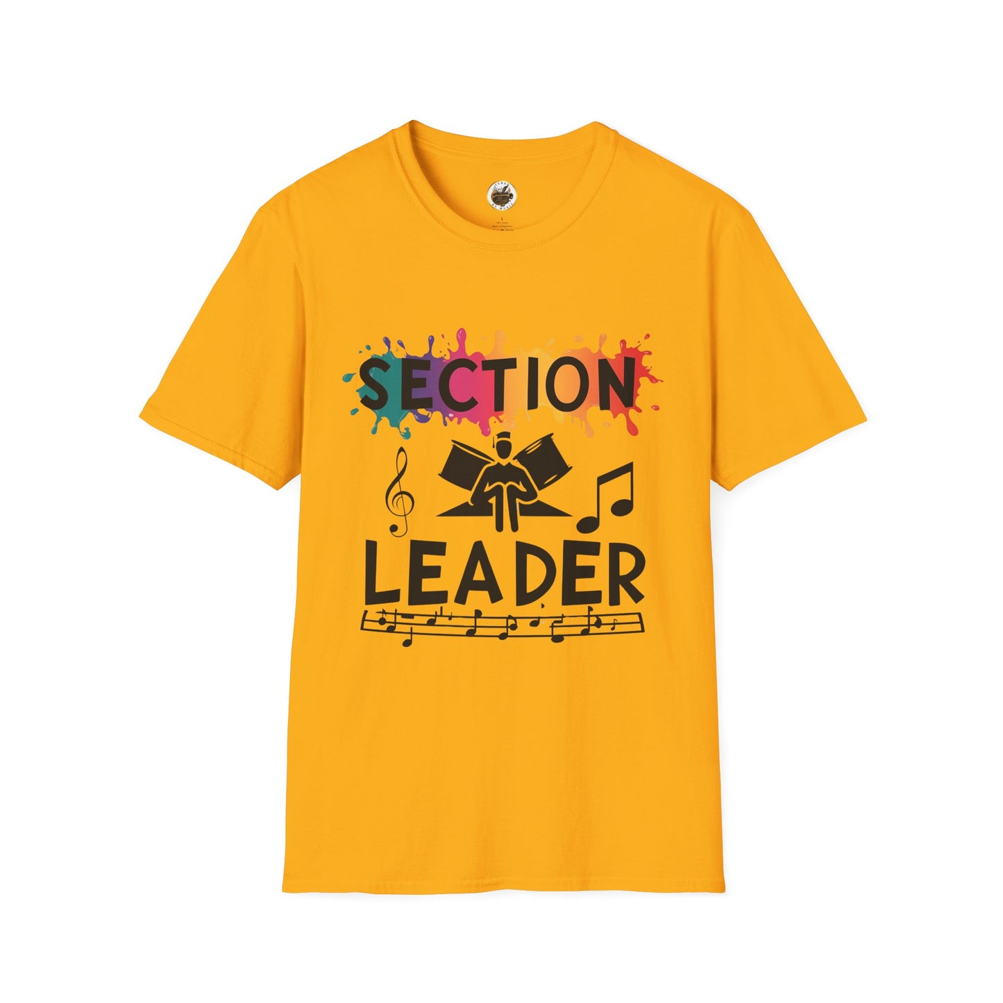 Splash Paint "Section Leader" Unisex Soft-style T-Shirt