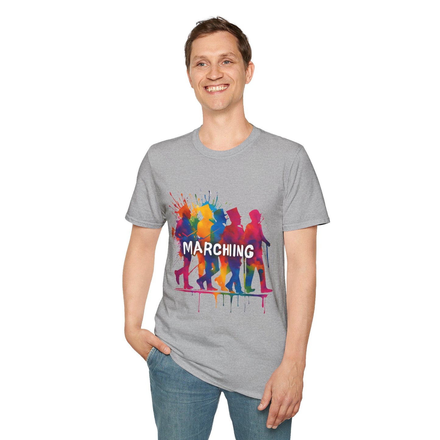 "Marching" Unisex Soft-style T-Shirt