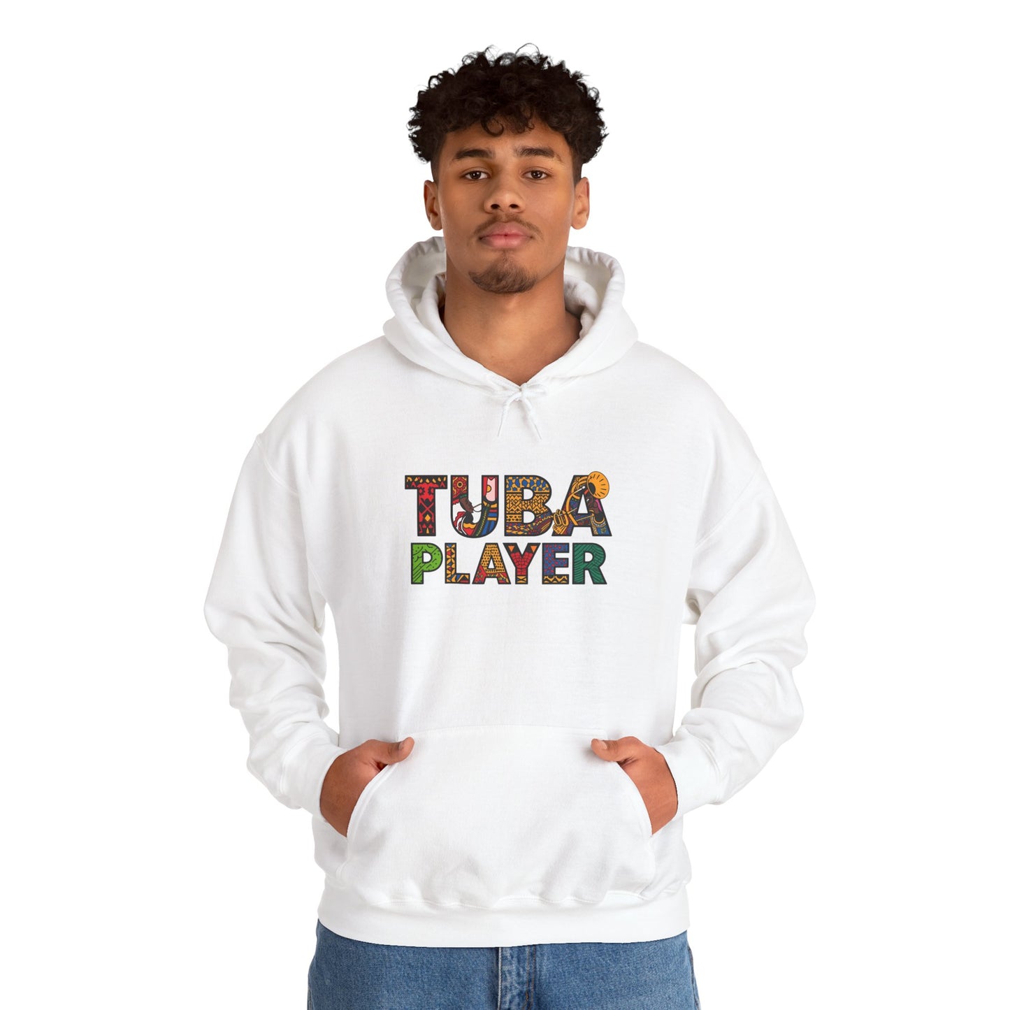 "Tuba Player" Unisex Heavy Blend Hoodie
