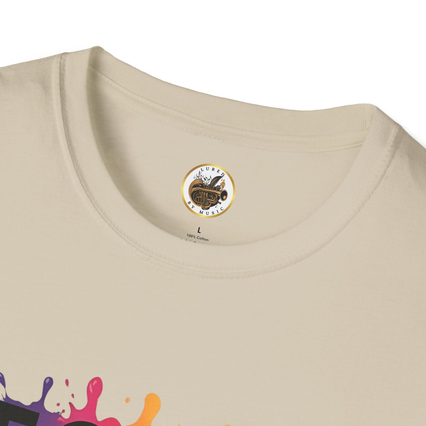 Splash Paint "Section Leader" Unisex Soft-style T-Shirt