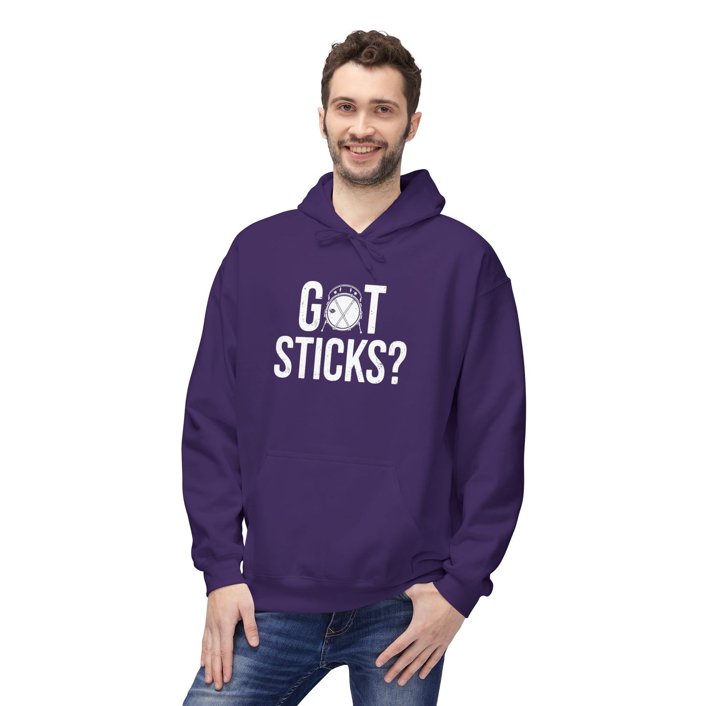 "Got Sticks?" Unisex Fleece Hoodie