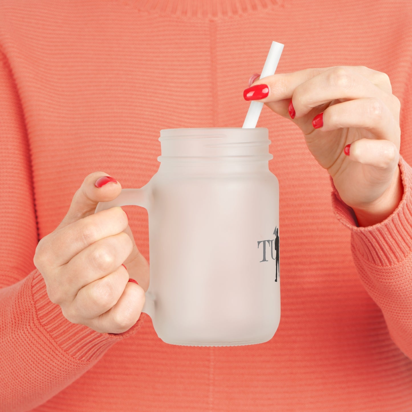 "Tuba" Mason Jar