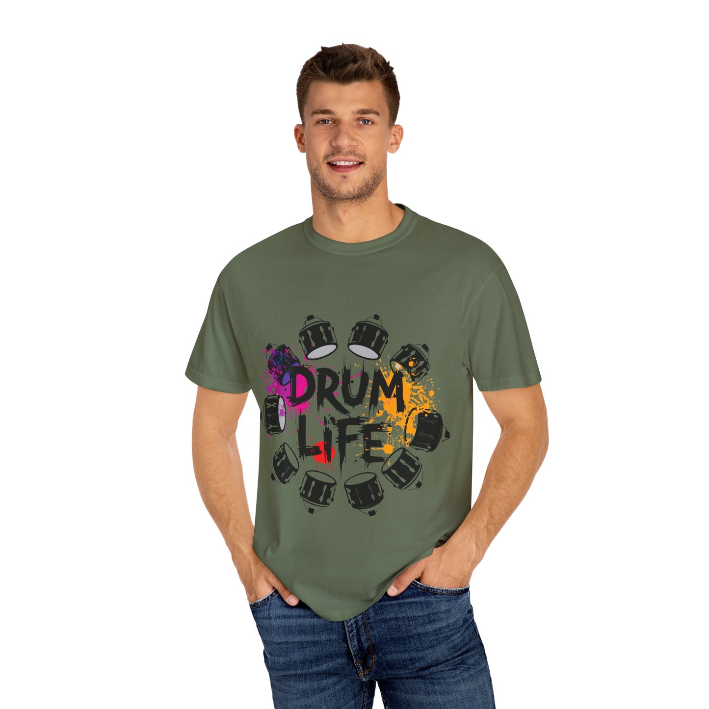 "Drum Life"Unisex Graphic T-Shirt
