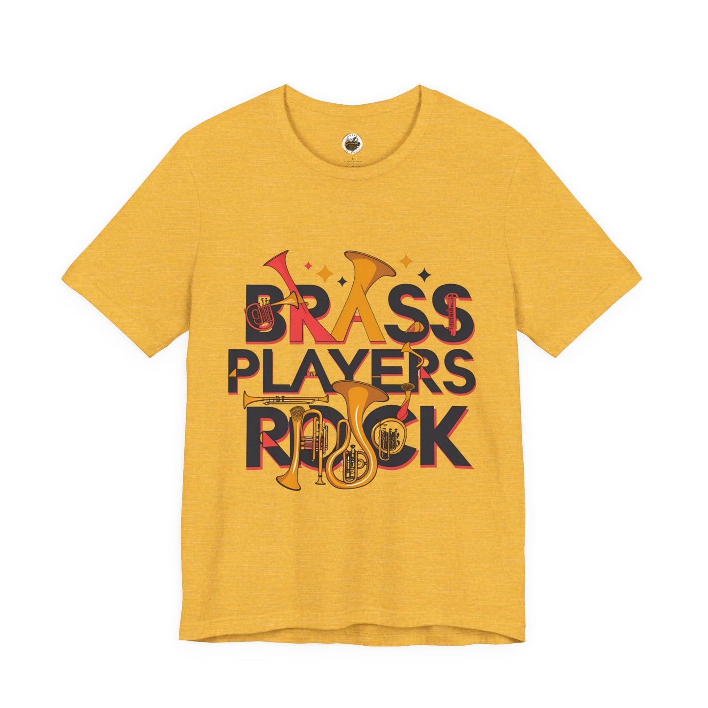 "Brass Players Rock" Unisex Band T-Shirt