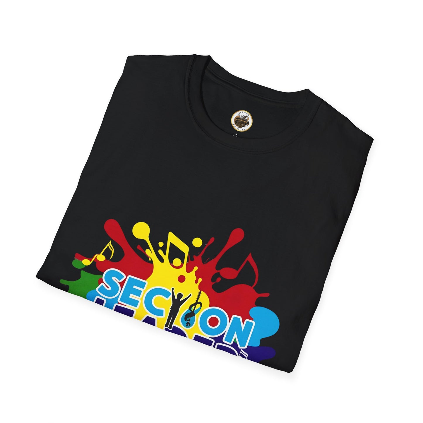 Splash Paint "Section Leader" Unisex Soft-style T-Shirt