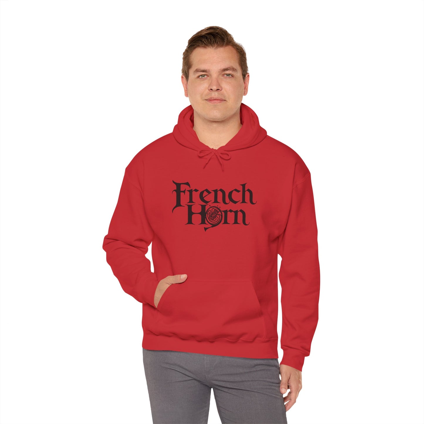 Hooded "French Horn" Sweatshirt
