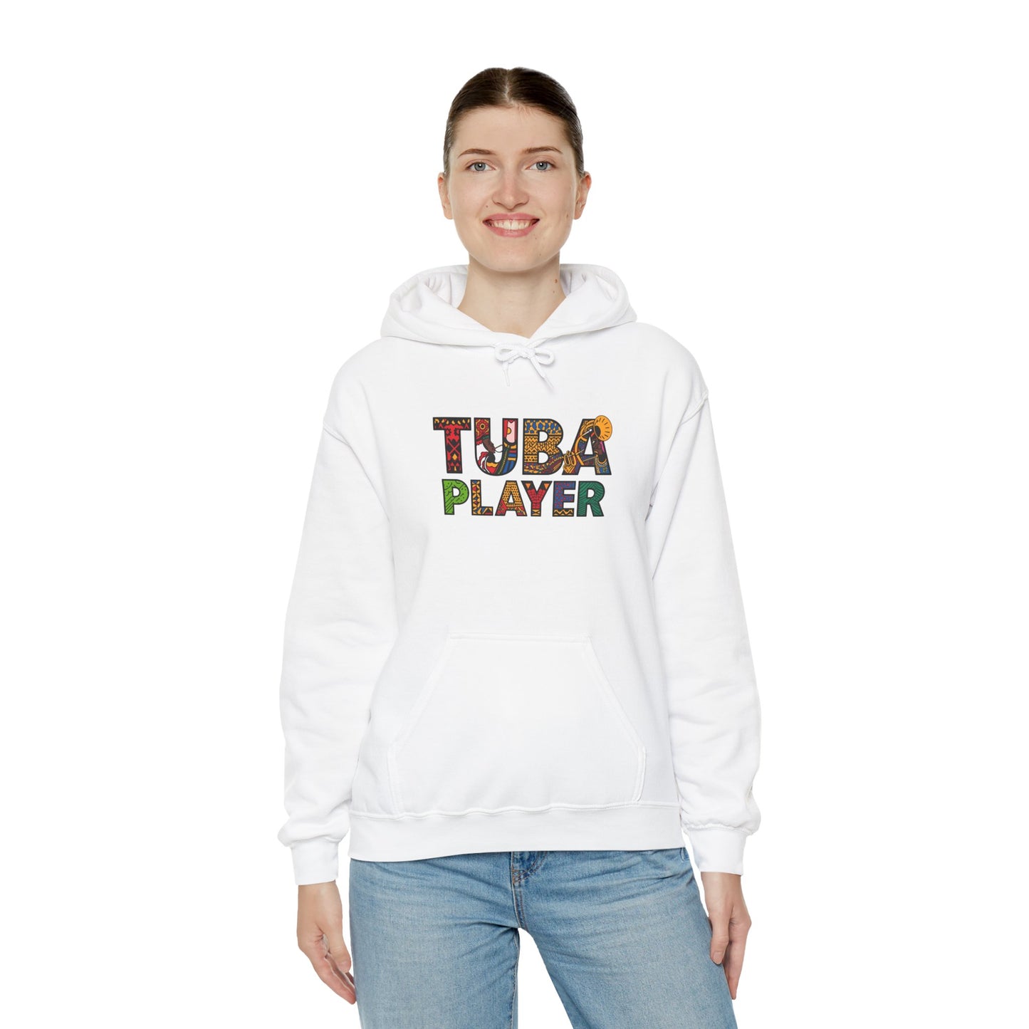 "Tuba Player" Unisex Heavy Blend Hoodie